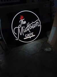 Acrylic logo