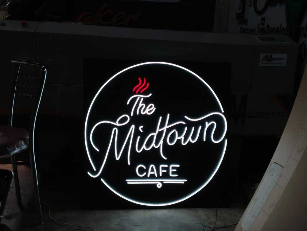 Acrylic logo