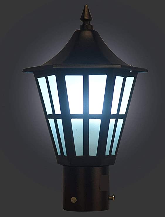 10w Led Gate Light - Metal | Ip65 Waterproof, Bright White, Energy-efficient Outdoor Lamp For Home & Compound Entrance