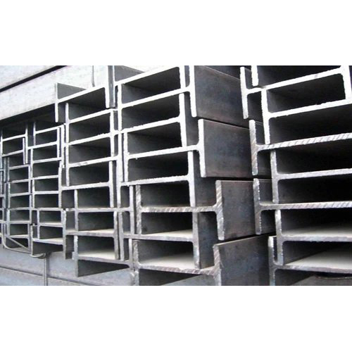 I Shaped Mild Steel Beam - Finish: Polished
