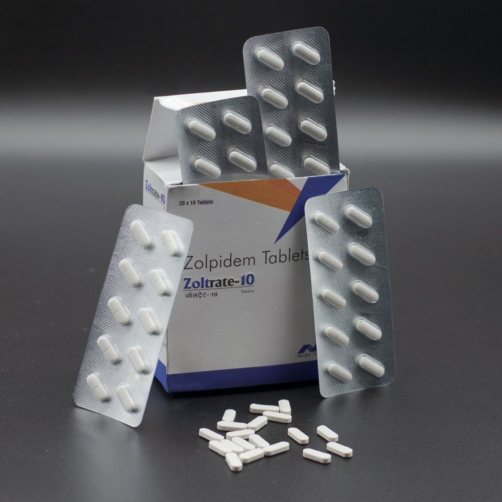 10mg Zolpi dem_ Zoltrate Tablet
