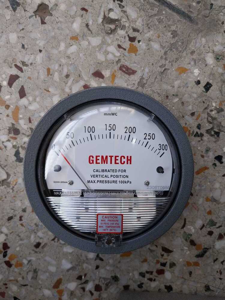 Gemtech Differential Pressure Gauge From Lakhanpur Industrial Area West Bengal