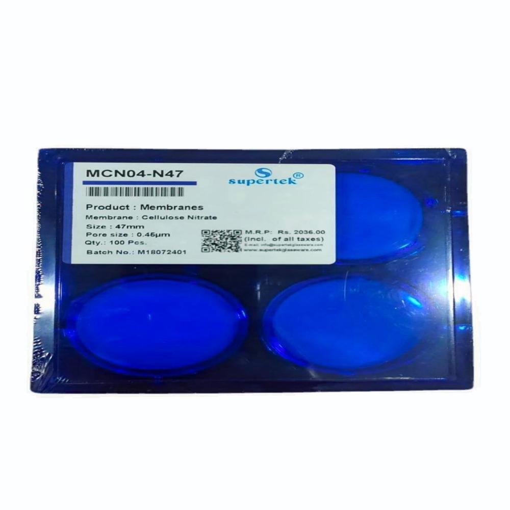 Supertek Cellulose Nitrate Membrane Filter Dia 47 M - Color: White