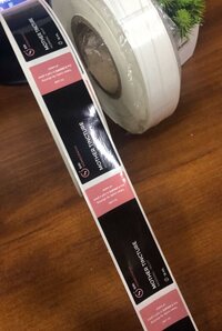 बोतल प्रिंटेड लेबल्स