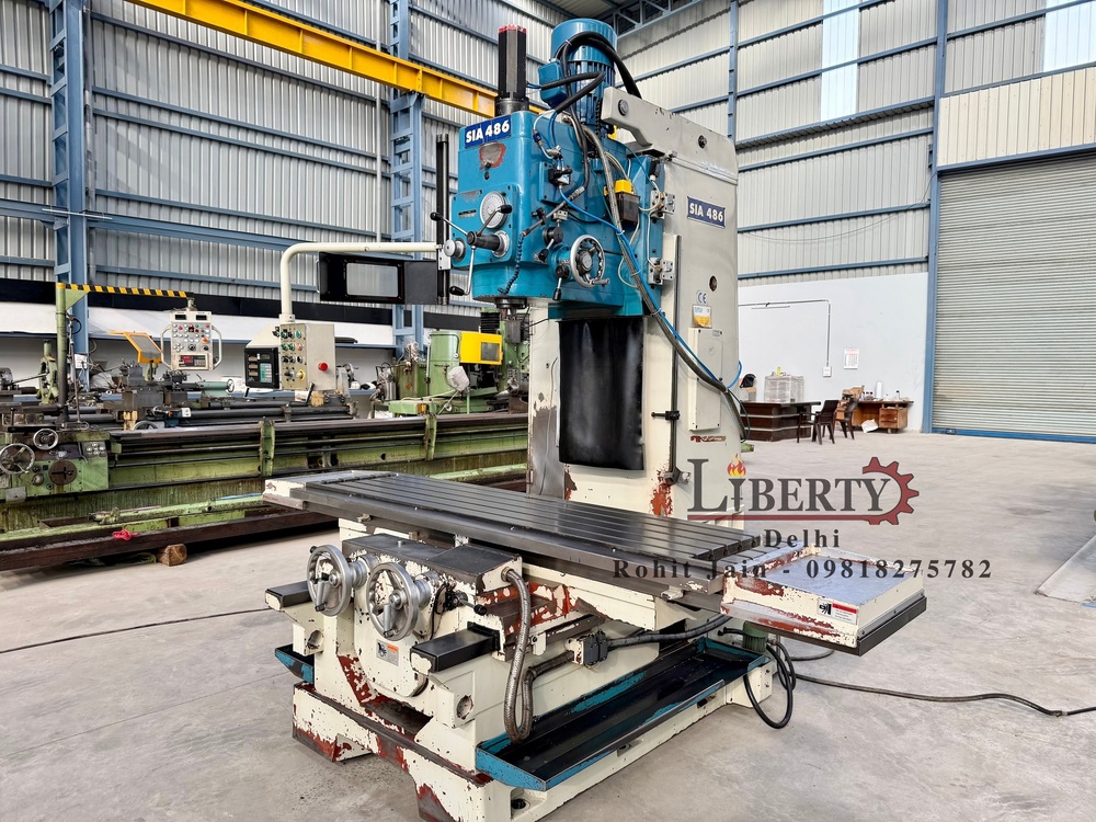 SIA Italy Vertical Bed Type Milling Machine