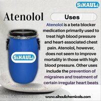 Atenolol Chemical acid Manufacturers, Suppliers, Exporters From Vasai Mumbai