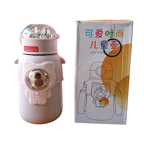 550Ml Stainless Steel Insulated (Hot And Cold) Bear Bottle Ip-50 - Color: As Per Requirement