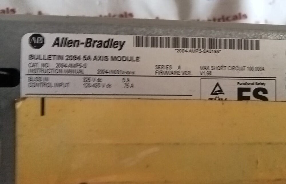 ALLEN BRADLEY 2094-AMP5-S SERVO DRIVE