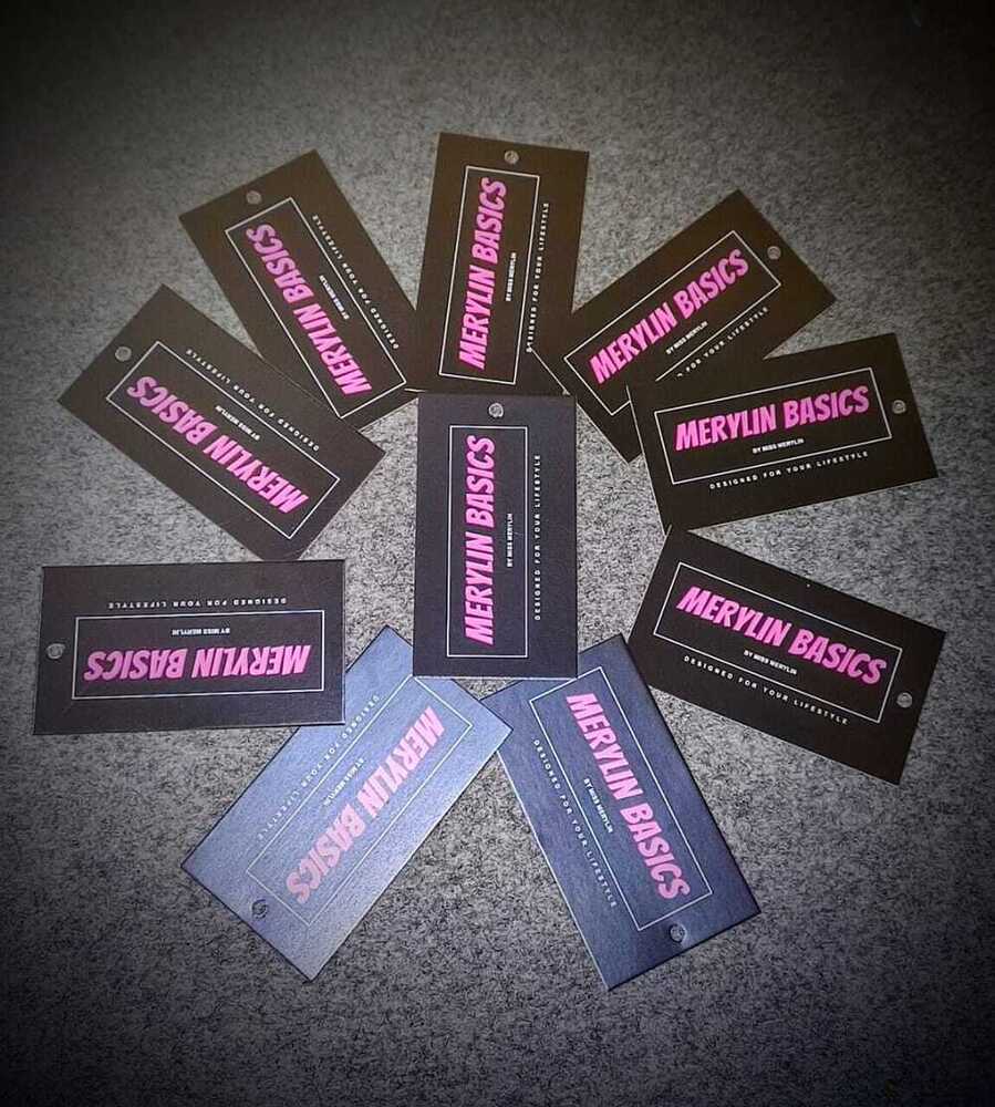 Printed Clothing Tags