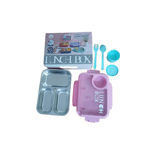 Stainless Steel 3 Compartment With Sauce Bowl Ip-20 - Coating Type: Ptfe-Free