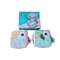 Stainless Steel Elephant Double Decker Stainless Steel Bento Box Ip-5 7115 - Coating Type: Ptfe-free