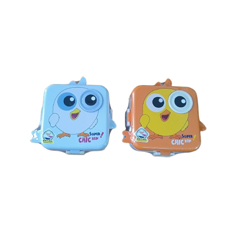 Stainless Steel Chicky Double Decker Bento Lunch Box - Coating Type: Ptfe-Free