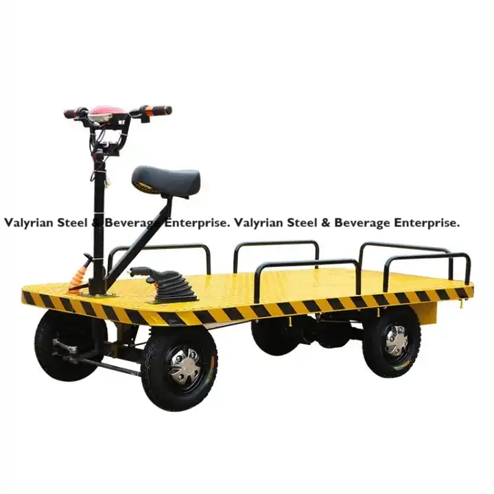 750 KG Electric Barricade Plane Surface Trolley 