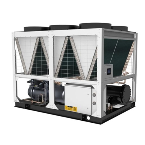 Air Cooled Screw Chillers - Color: White And Black