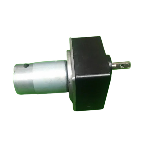 60 Mm Square Gear Box PMDC Motor