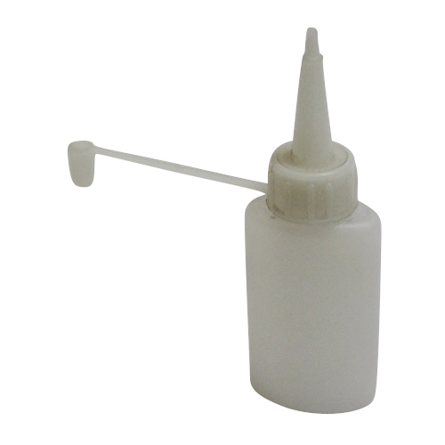 White Plastic Bond Bottle - Color: Different Available