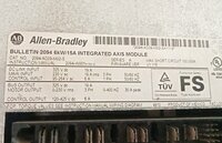 ALLEN BRADLEY 2094-AC09-M02-S SERVO DRIVE