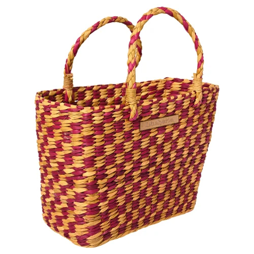 Braided Kauna Grass Shopping Hand Bag