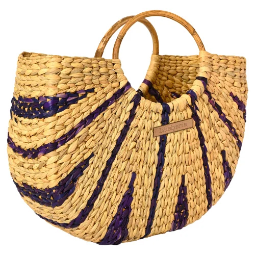 Handmade Fancy Kauna Grass Hand Bag