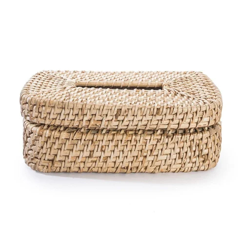 Rectangular Cane Tissue Box