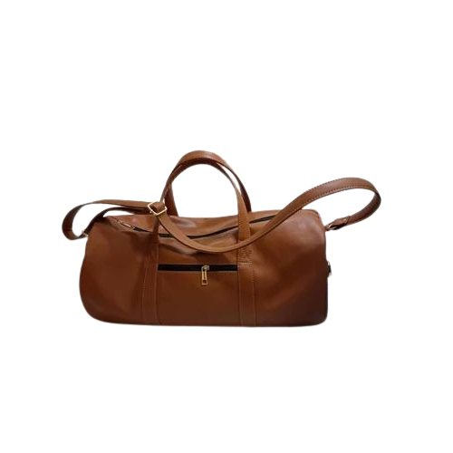 Brown Leather Travel Bag