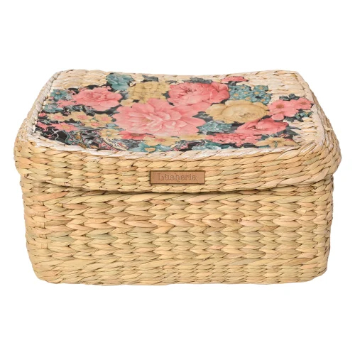 Handmade Kauna Grass Braided Storage Box