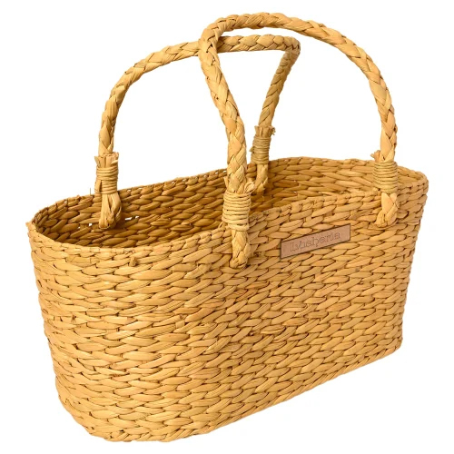 Handmade Kauna Grass Hand Basket