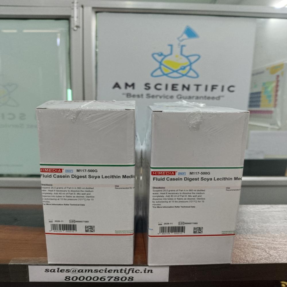 Fluid Casein Digest Soya Lecithin Medium (Twin Pack) - Ph Level: 7.10-7.50