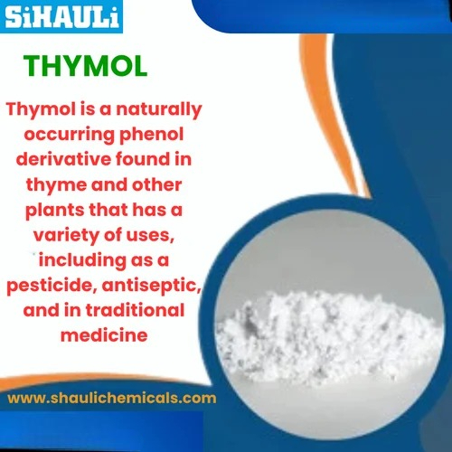 Thymol, 2-isopropyl-5-methylphenol ,