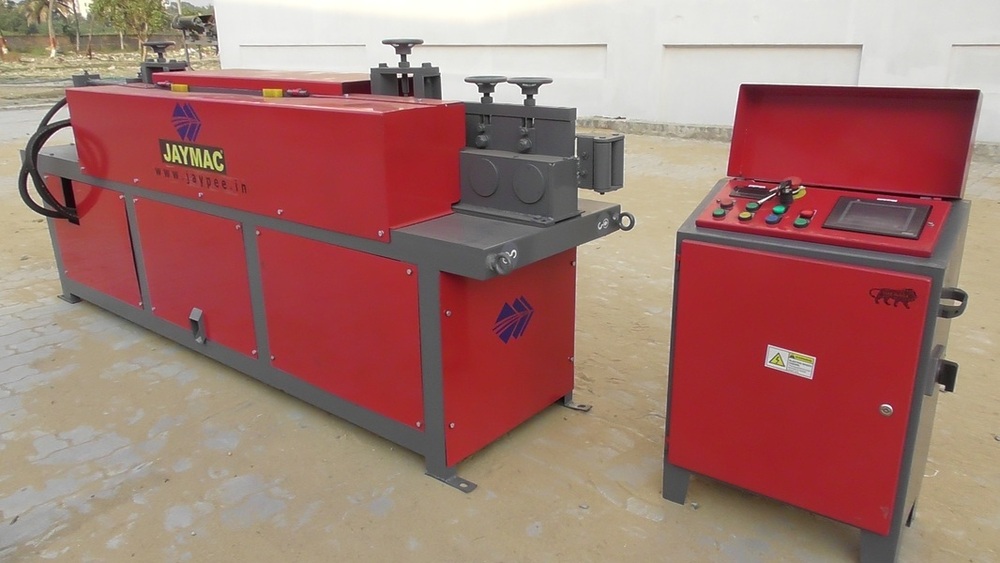 JAYMAC BAR DECOILING AND STRAIGHTENING MACHINE