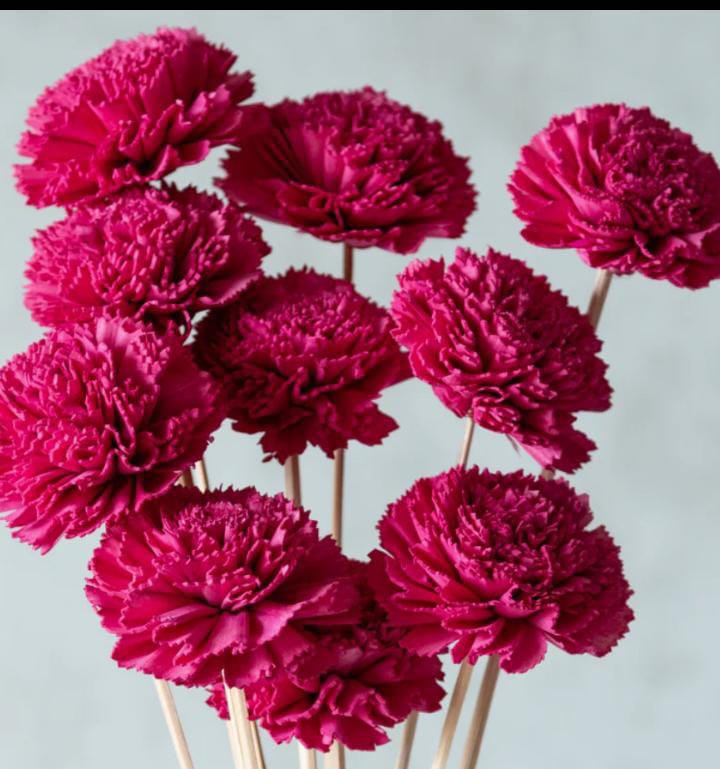 Artificial Sola Carnation flower