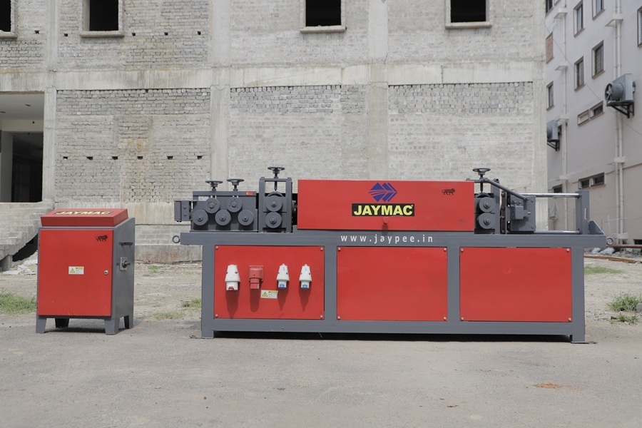 Jaymac Bar Decoiling And Straightening Machine - Color: Red