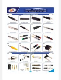 3.5 MM STEREO PIN 2 CUT PLASTIC CAP