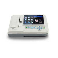 Portable Ecg Device - High-quality Plastic, 2.2 X 1.8 X 0.6 Inches, White Color | 220 Volt, Durable And Reliable For Hospital Use