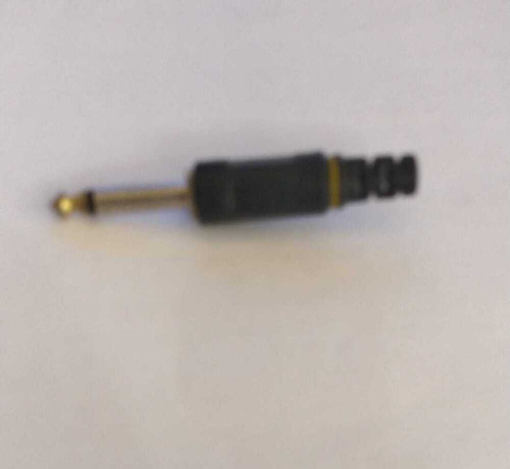 6.35 MM PLUG GOLDEN TIP