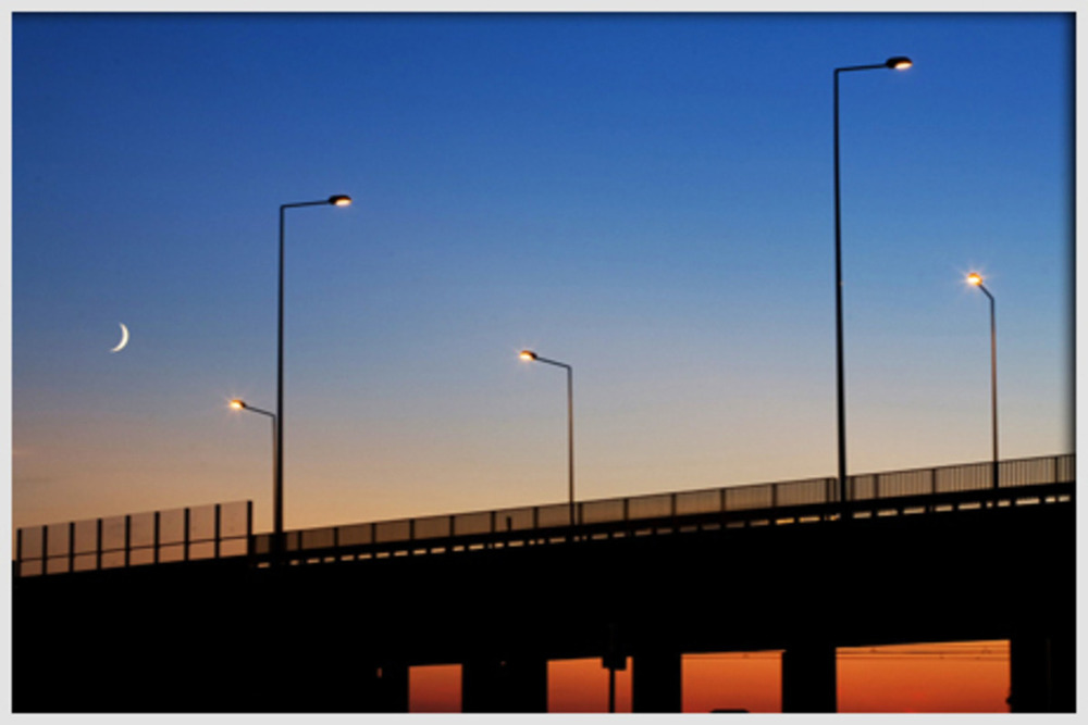 Octagonal Street Light Pole