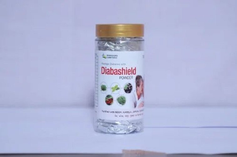 डियाबाशील्ड जूस प्राणाचार्य ग्रीनशील्ड