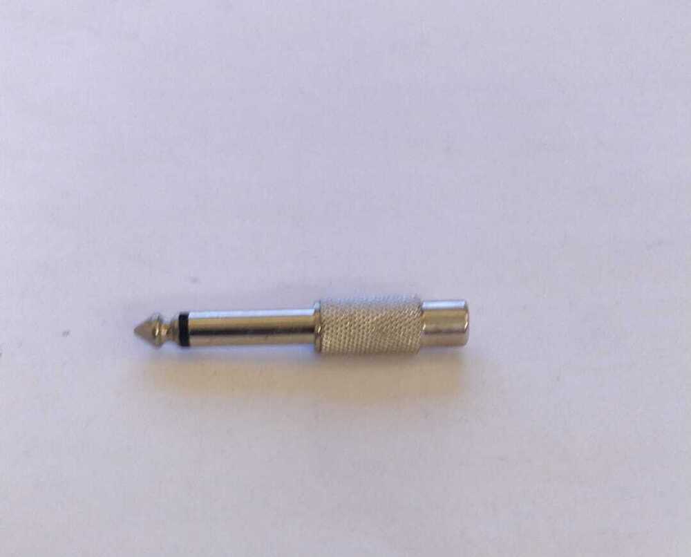6.35 MM PLUG 1 IRCA JACK METAL