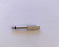 6.35 MM PLUG 1 IRCA JACK METAL
