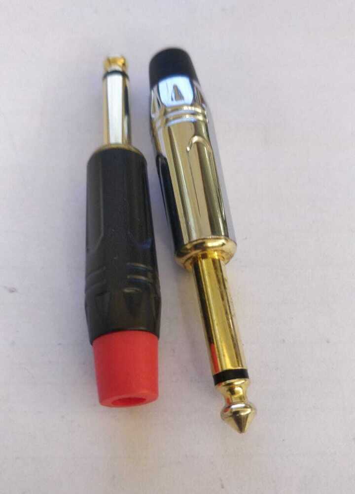 6.35 MM GOLDEN PLUG METAL BOOT