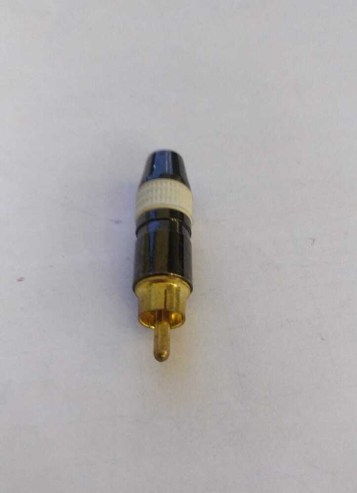 RCA PIN COLOUR BOOT (6 COLOUR) METAL, Standard, Male