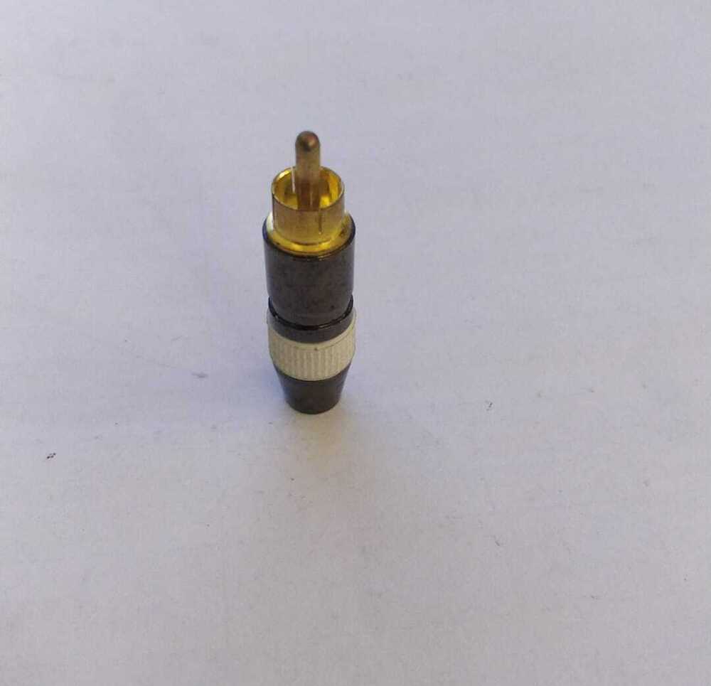 RCA PIN COLOUR BOOT (6 COLOUR) METAL, Standard, Male