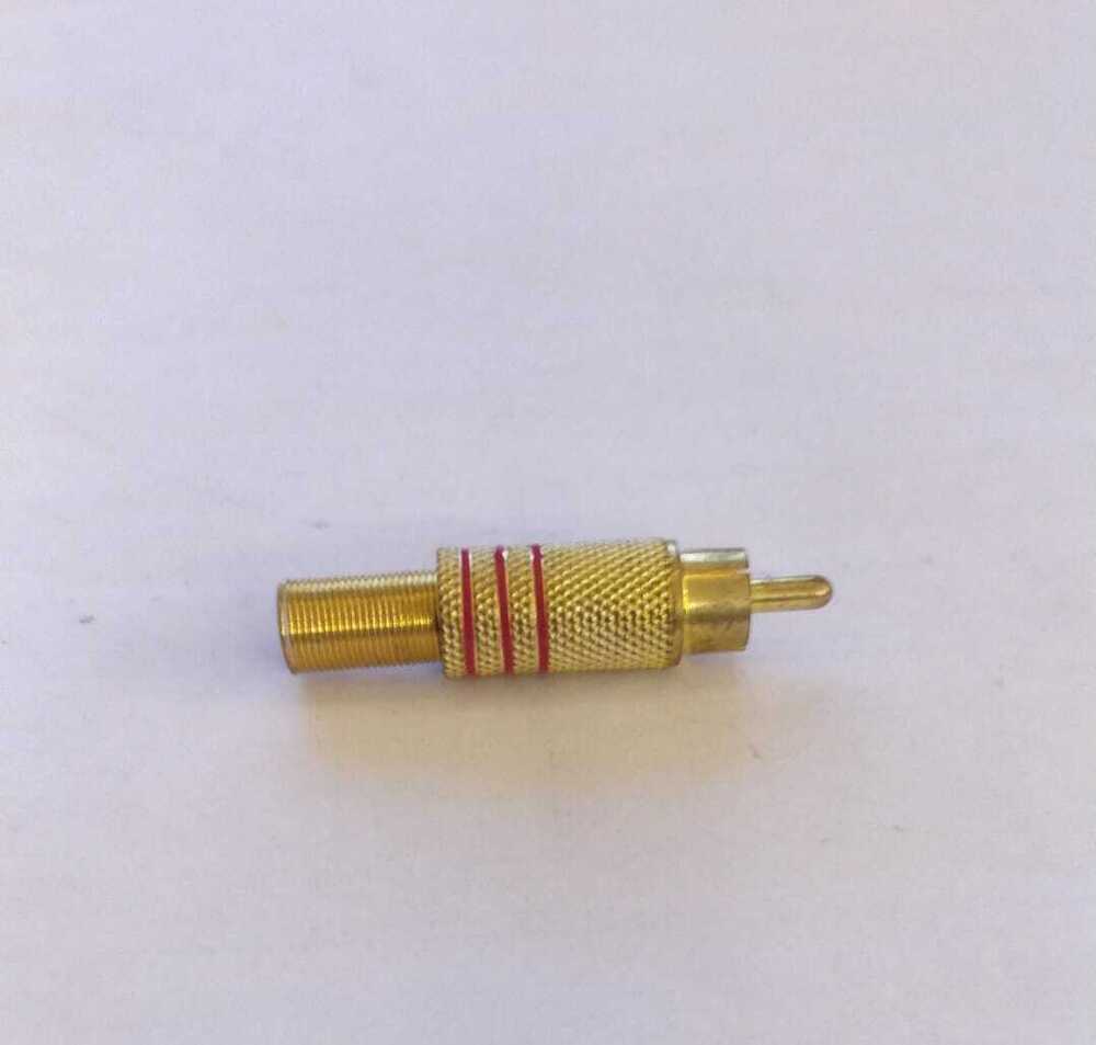 RCA PIN GOLDEN, Metal
