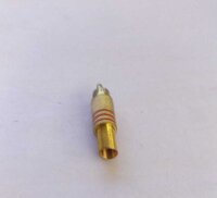 RCA PIN GOLDEN, Metal