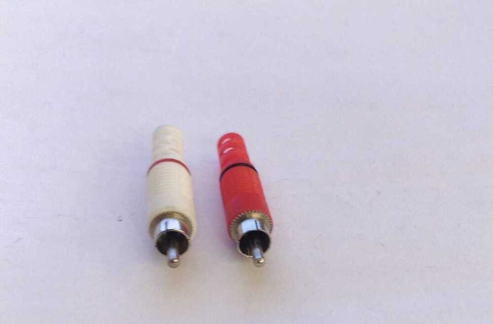 Rca Pin Plastic Cap - Plastic Male Connector | Prevent Ground Loops, Isolate Components, Improve Signal Integrity, Electrical Isolation