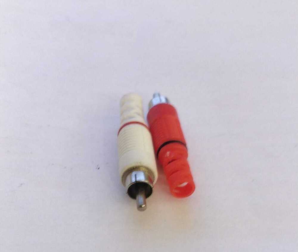 Rca Pin Plastic Cap - Plastic Male Connector | Prevent Ground Loops, Isolate Components, Improve Signal Integrity, Electrical Isolation