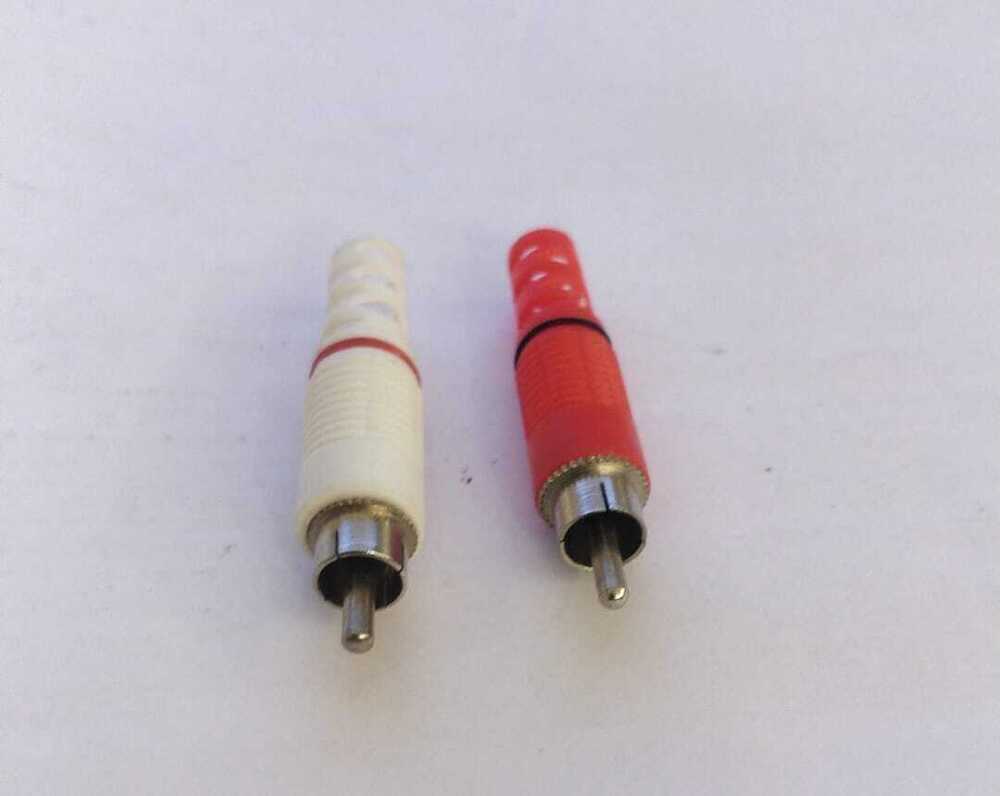 Rca Pin Plastic Cap - Plastic Male Connector | Prevent Ground Loops, Isolate Components, Improve Signal Integrity, Electrical Isolation