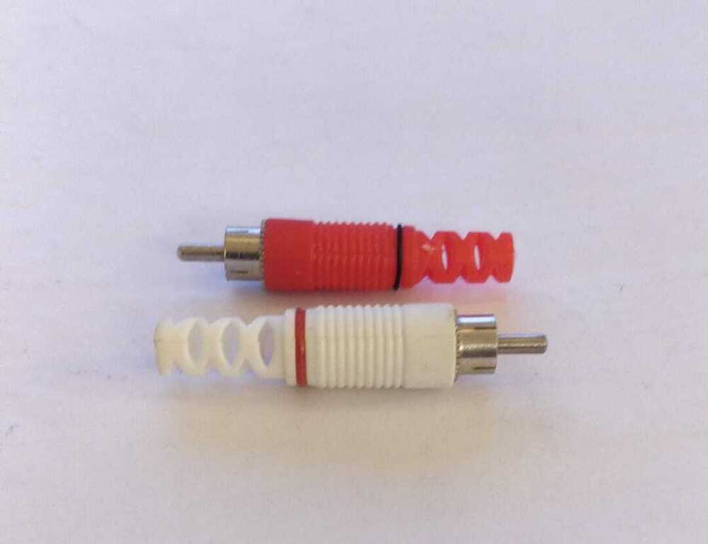 Rca Pin Plastic Cap - Plastic Male Connector | Prevent Ground Loops, Isolate Components, Improve Signal Integrity, Electrical Isolation