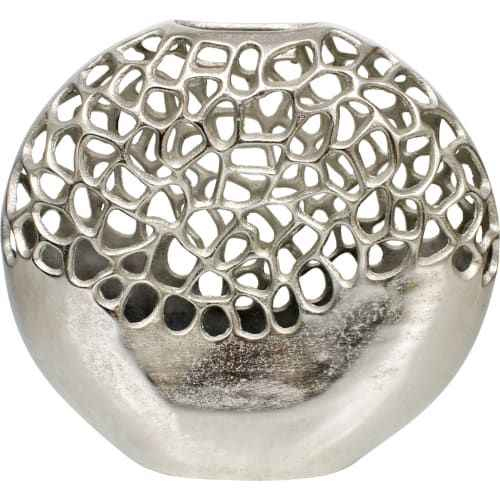 Coral Gold Aluminium Modern Home Living Decoration Round Tabletop