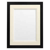 5Pcs 6-Inch V-Slot Thin Back Cardboard Photo Frame Set - Finishing: Polishing